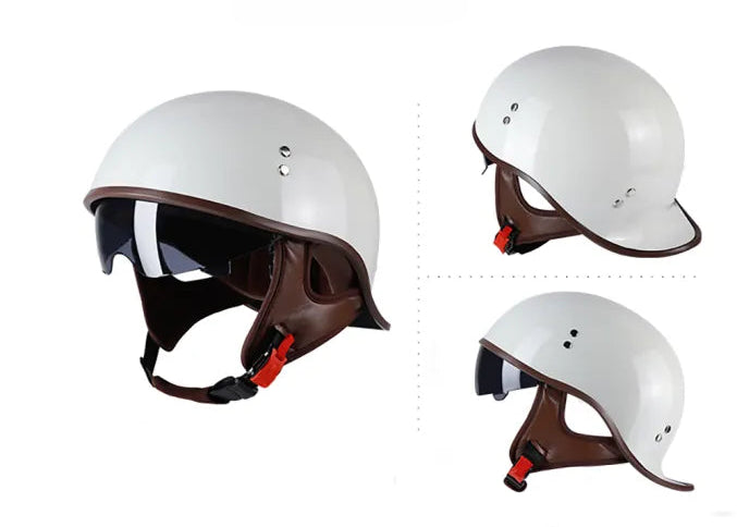 Half Cap Helmet Plain
